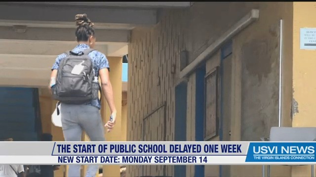 Reopening of Public Schools Delayed One Week