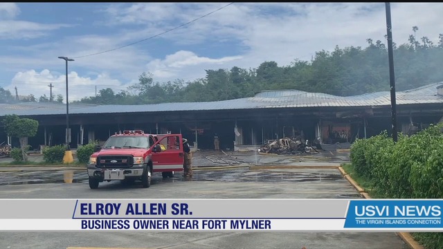 Reaction to Fort Mylner Shopping Center Fire