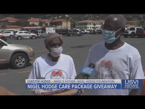 Nigel Hodge Care Package Giveaway is Saturday