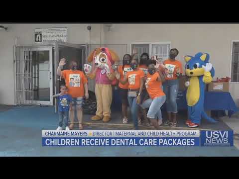 Children in Saint Thomas Receive Dental Care Packages