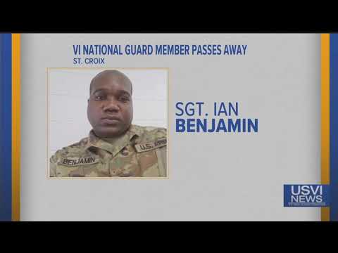 VI National Guard Member Passes Away