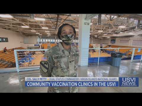 Community Vaccinations Clinics in the USVI