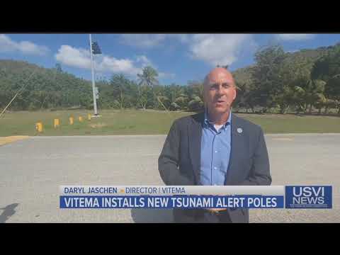 VITEMA Installs New Tsunami Alert Poles