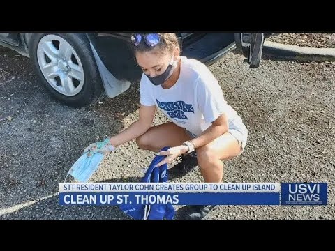 St. Thomas Resident Creates Group to Clean up Island