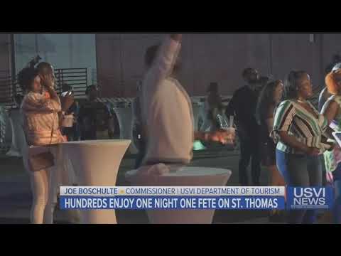 Hundreds Enjoy One Night One Fete on St. Thomas