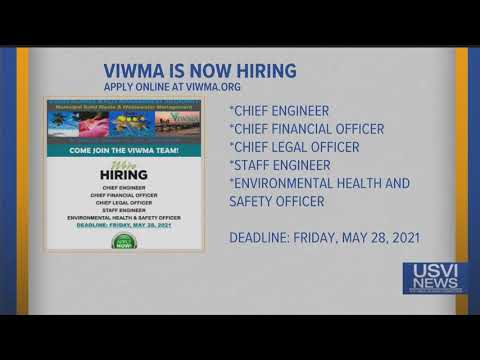 Virgin Islands Waste Management Authority Now Hiring