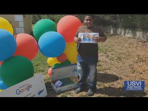 St. Croix Student Chosen as Winner in Doodle for Google Competition