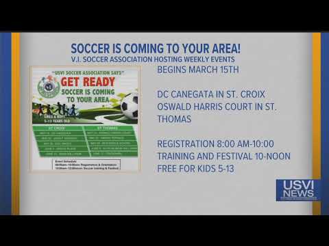 Virgin Islands Soccer Association Hosting Weekly Events