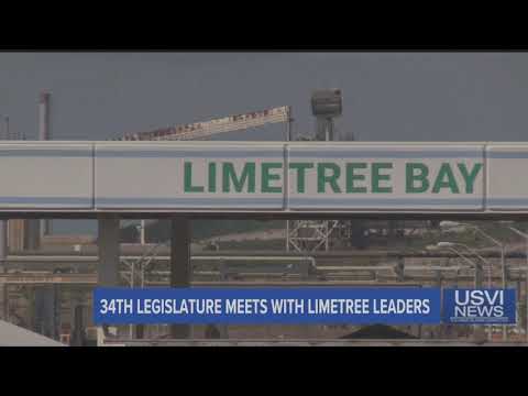 Legislature Meets with Limetree Leaders