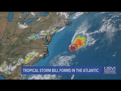 Tropical Storm Bill Forms in Atlantic