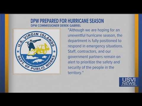 Department of Public Works Prepared for Hurricane Season