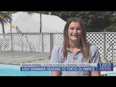 USVI Swimmer Heading to Tokyo Olympics