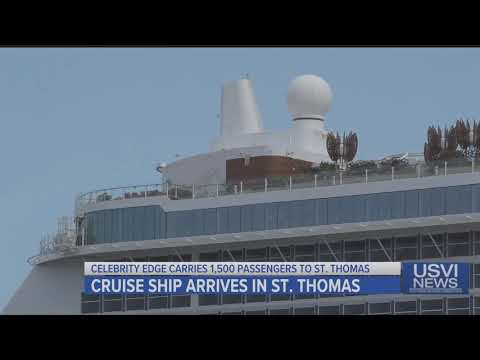 Celebrity Edge Carries 1500 Passengers to St. Thomas