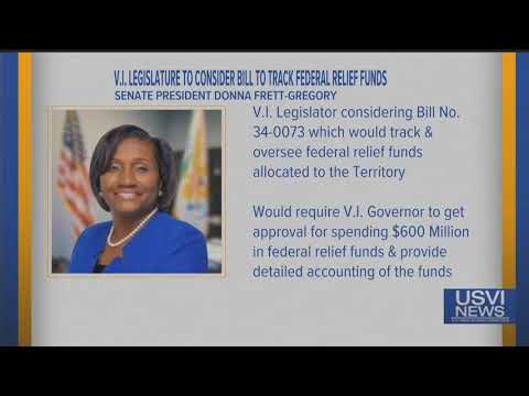 Virgin Islands Legislature to Consider Bill to Track Federal Relief Funds