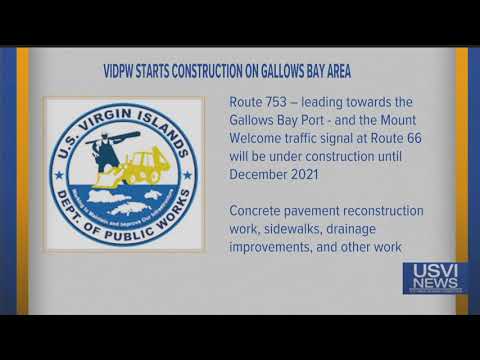 Department of Public Works Starts Construction on Gallows Bay Area