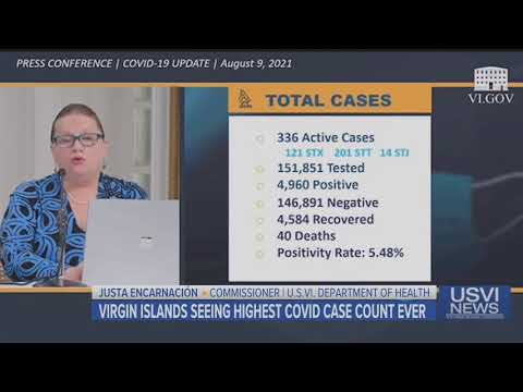 U.S. Virgin Islands Seeing Highest COVID-19 Case Counts Yet