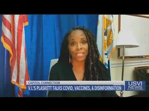 Plaskett Talks COVID-19 Vaccines and Disinformation