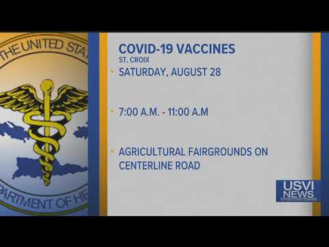 COVID-19 Vaccines Saturday in St. Croix