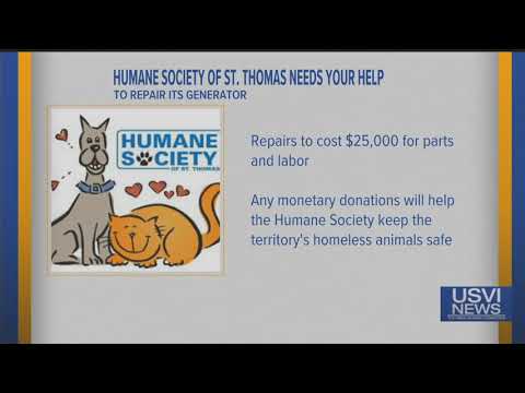 Humane Society of St. Thomas Needs Help