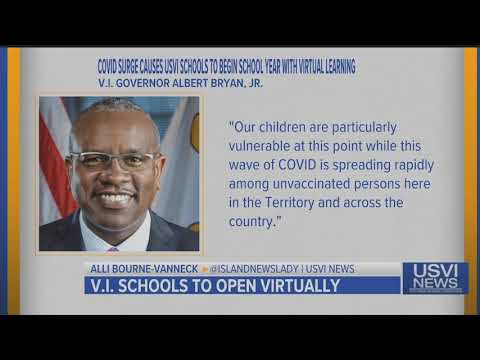 USVI Schools to Open Virtually