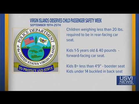 Virgin Islands Observes Child Passenger Safety Week