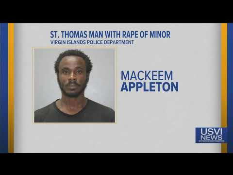 St. Thomas Man Charged with Rape of Minor