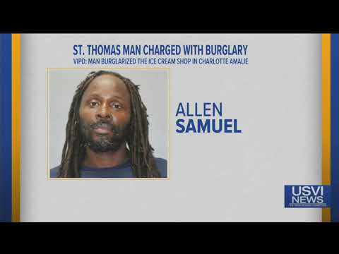 St. Thomas Man Charged with Burglarizing Ice Cream Shop