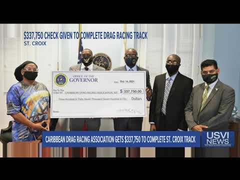 Caribbean Drag Racing Association Gets $337,750 to Complete St. Croix Track