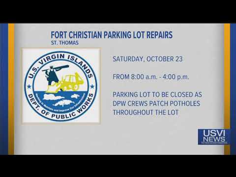 Fort Christian Parking Lot to Close for Repairs Saturday