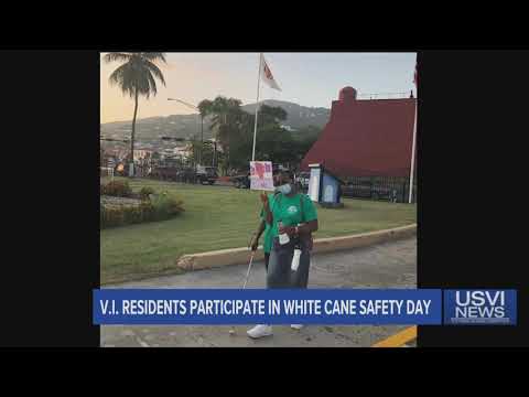 Virgin Islands Residents Participate in White Cane Safety Day