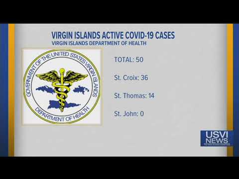 Active COVID-19 Cases in USVI: December 17, 2021