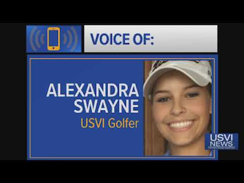 USVI Golfer Alexandra Swayne Leading Women’s Amateur Latin America Championship