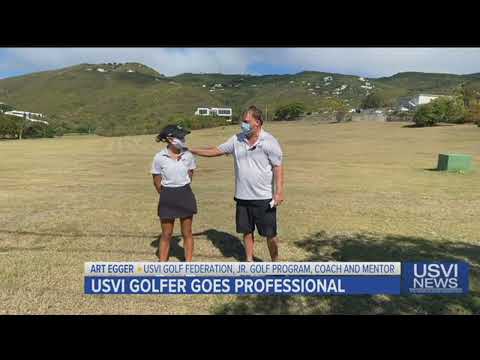 USVI Golfer Alexandra Swayne Goes Professional