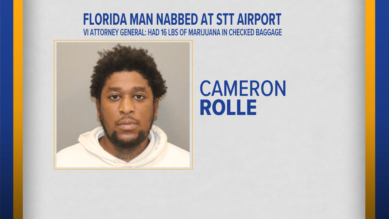 Florida Man Nabbed at St. Thomas Airport with 16 Pounds of Pot