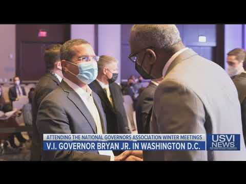 Gov. Bryan Jr Attends National Governors Association Winter Meetings in Washington D.C.