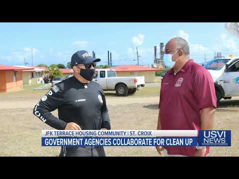 Government Agencies Collaborate for Clean Up in St. Croix