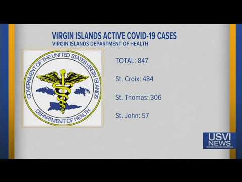 Active COVID-19 Cases in USVI: January 28, 2022