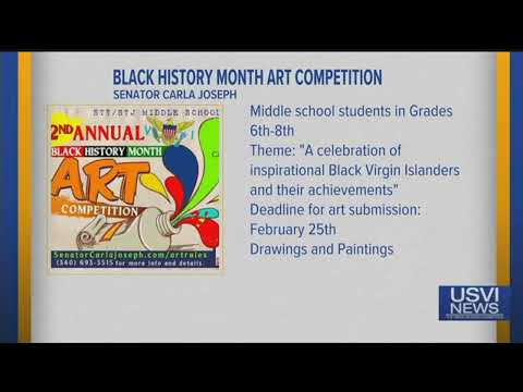 Sen. Carla Joseph Invites Students to Participate in Black History Month Art Competition