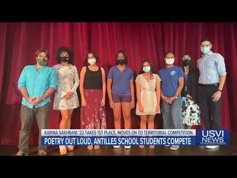 Poetry Out Loud, Antilles School Students Compete