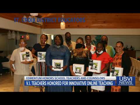 V.I. Teachers Honored for Innovative Online Teaching