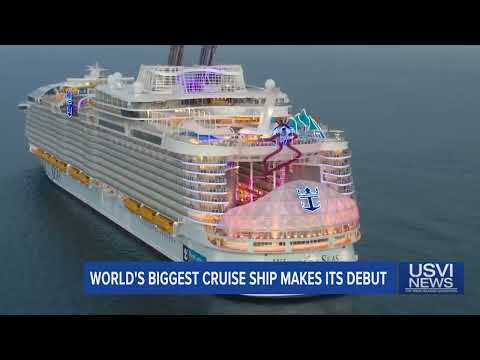 World’s Biggest Cruise Ship Makes Its Debut