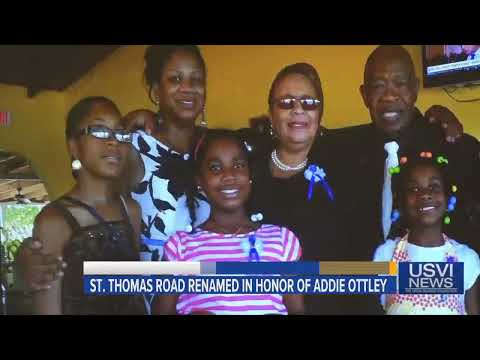 St. Thomas Road Renames in Honor of Addie Ottley