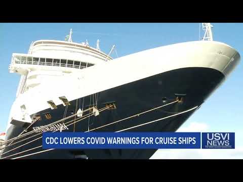 CDC Lowers COVID Warnings for Cruise Ships