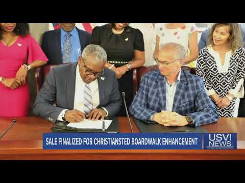 Sale Finalized for Christiansted Boardwalk Enhancement