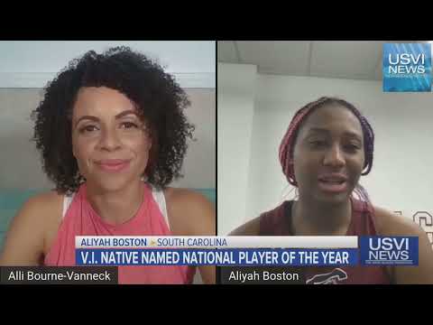 Aliyah Boston Named National Player of the Year