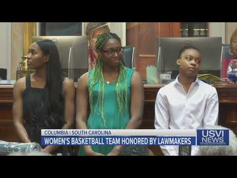 South Carolina Women’s Basketball Team Honored by Lawmakers