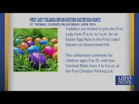 First Lady Yolanda Bryan Hosting Easter Egg Hunts