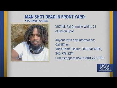 Man Shot Dead in Front Yard