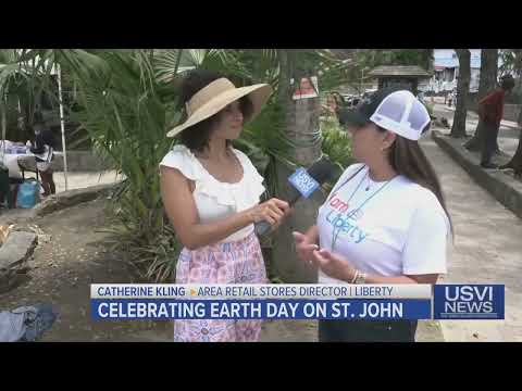 Celebrating Earth Day on St. John