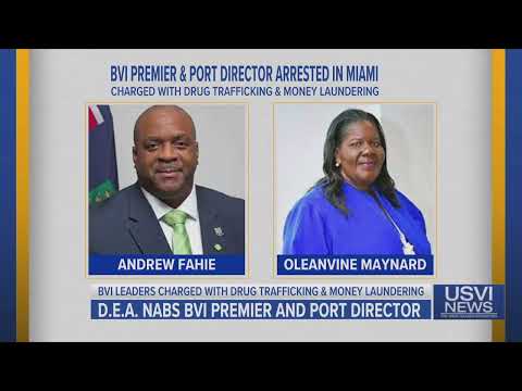 Drug Enforcement Administration Nabs British Virgin Islands Premier, Port Director